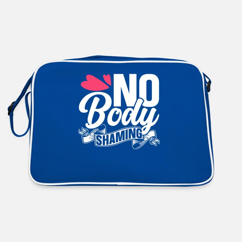 Pas de honte corporelle Bodyshaming Arrêtez l’ennui Sac Retro