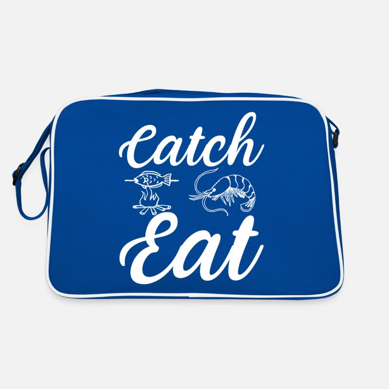 Fangen Sie essen - Retro Tasche