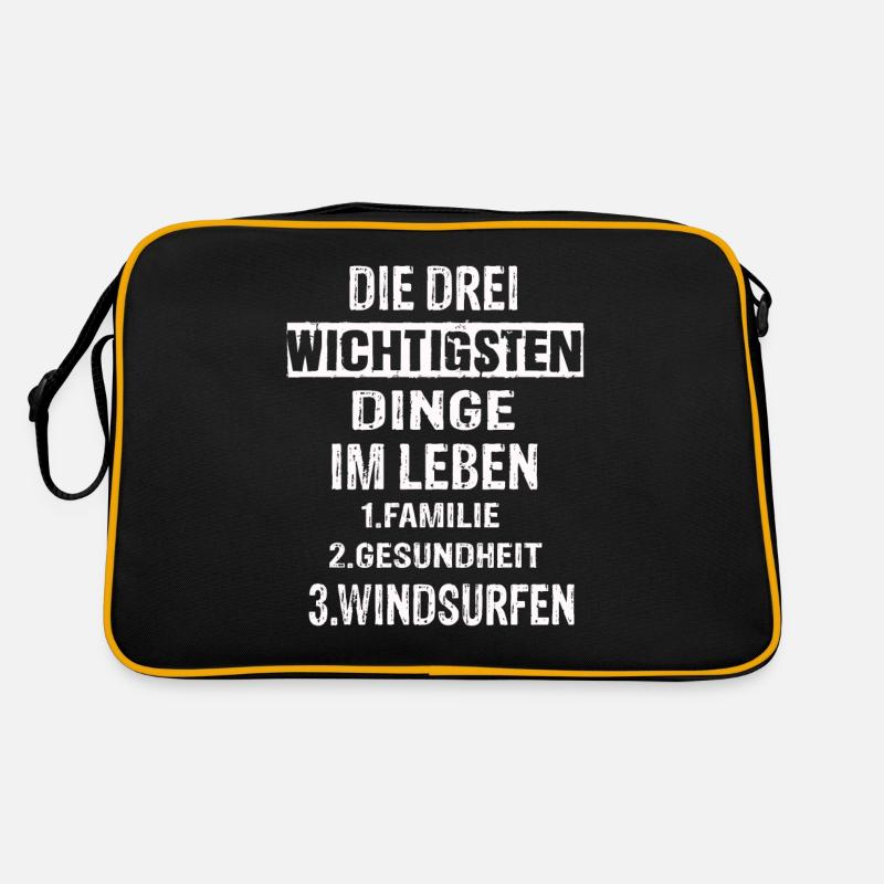 Windsurfen Retro Tasche