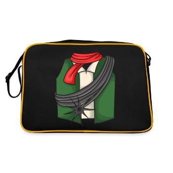Costume de ramoneur - Sac Retro - noir/or - Dos