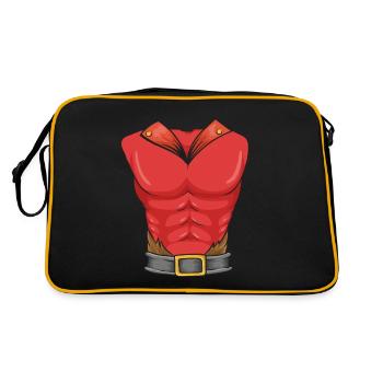 Costume du diable - Sac Retro - noir/or - Dos