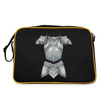 Costume de chevalier - Sac Retro - noir/or - Dos