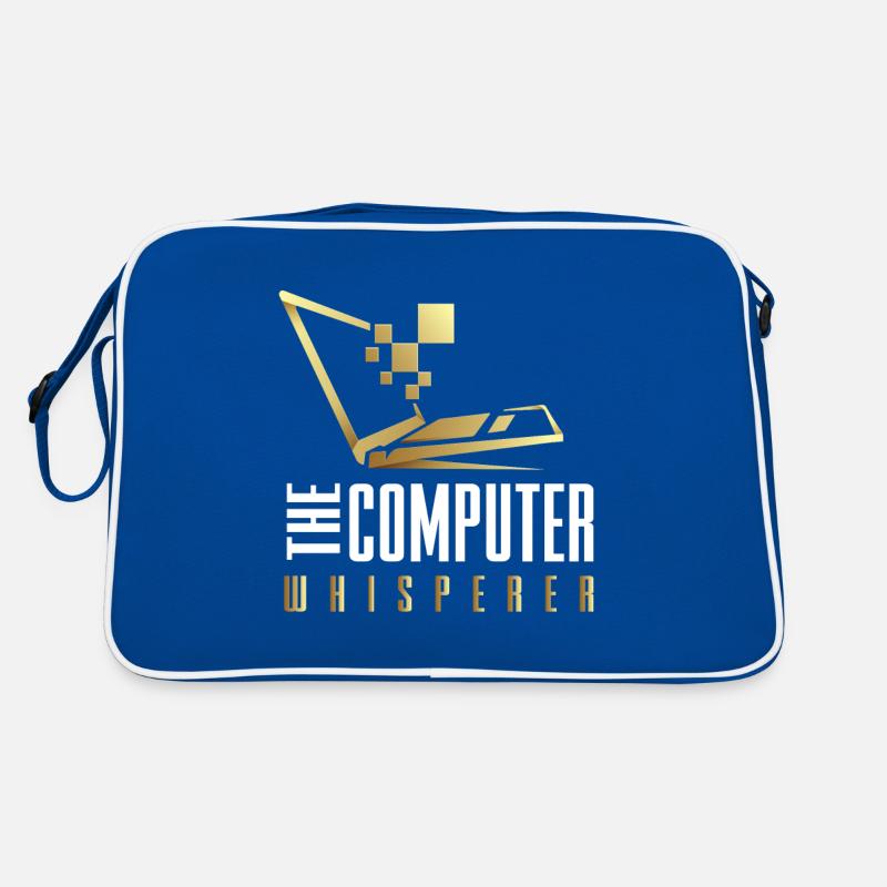 Lustiger Informatiker Spruch, Informatik Retro Tasche