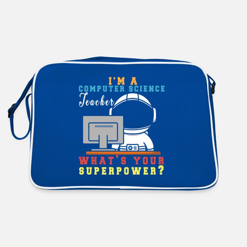 Lustiger Informatiker Spruch, Informatik Retro Tasche