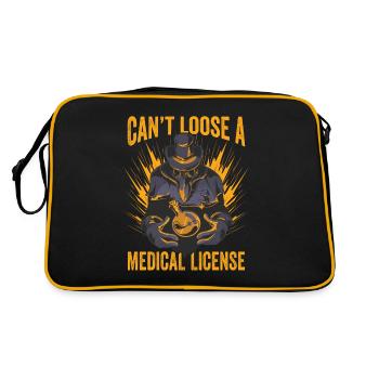 Plague Doctor Plague Doctor Mask Medicines - Retro Bag - black/gold - Back