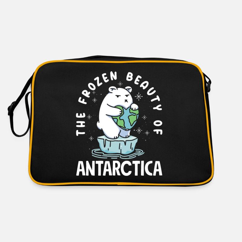 La beauté glacée de l’expédition en Antarctique Sac Retro