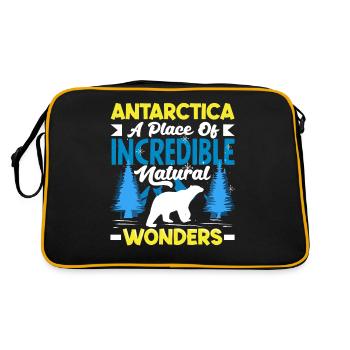 A place of incredible natural wonders Expedition - Retro Bag - black/gold - Back