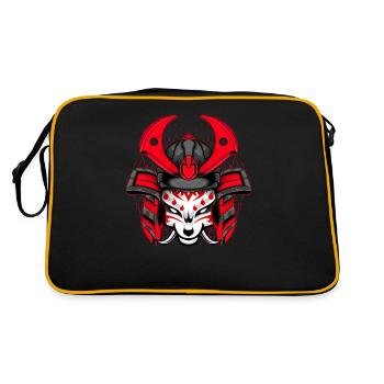 Kitsun Vaporwave Japonais Kami Vaporwave Kitsune - Sac Retro - noir/or - Dos