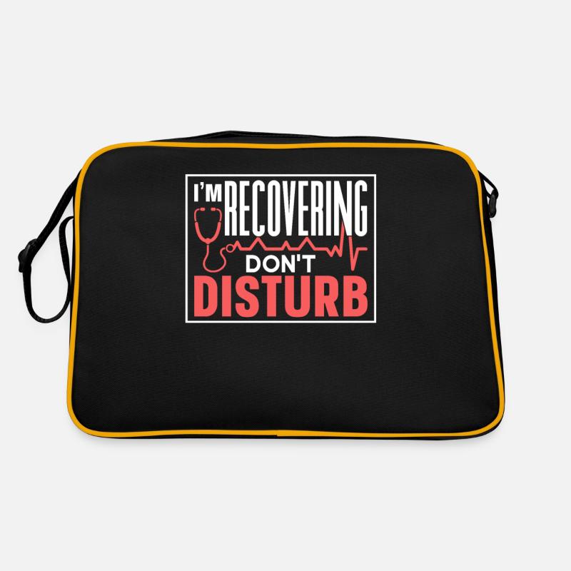 Ich Erhole Mich Bitte Nicht Stören Erholung Retro Tasche
