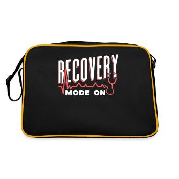 Mode de récupération Un survivant du rétablissement du patient - Sac Retro - noir/or - Dos