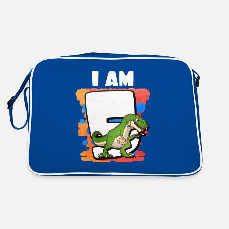 5. Geburtstag Retro Tasche