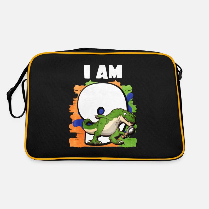 9. Geburtstag Retro Tasche