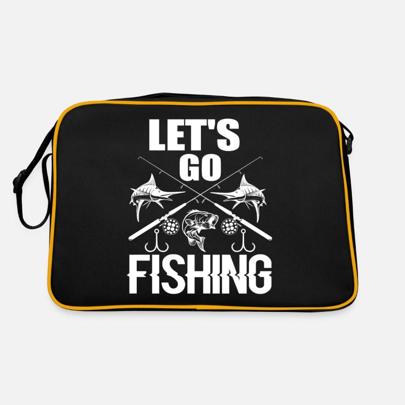 Allons à la pêche - Sac Retro