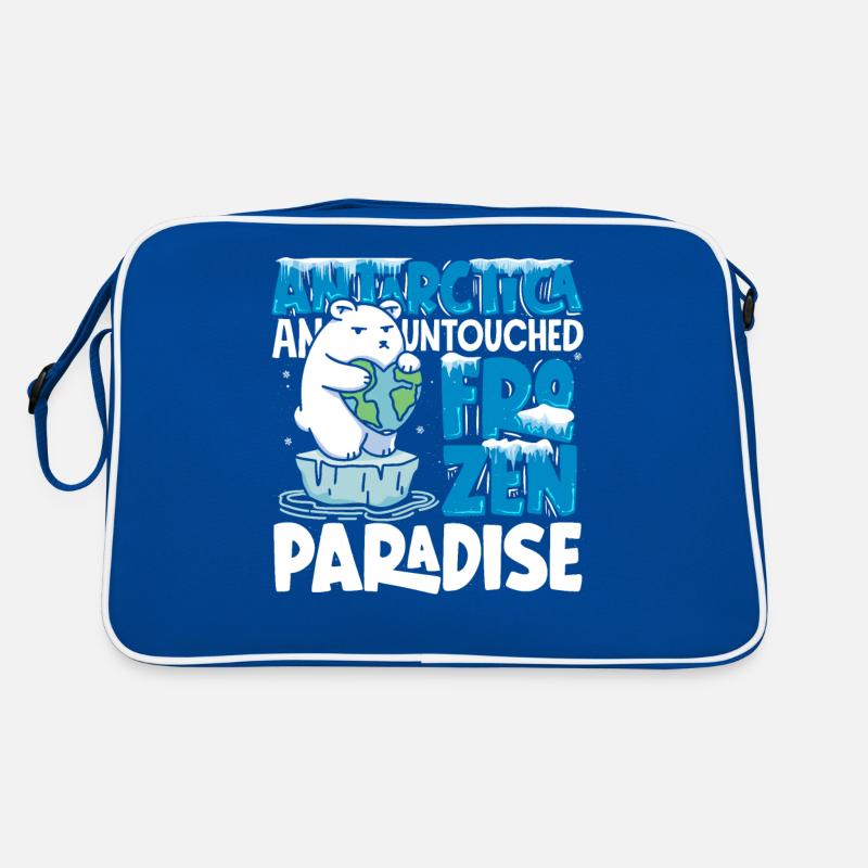 L’Antarctique, un paradis gelé intact Sac Retro