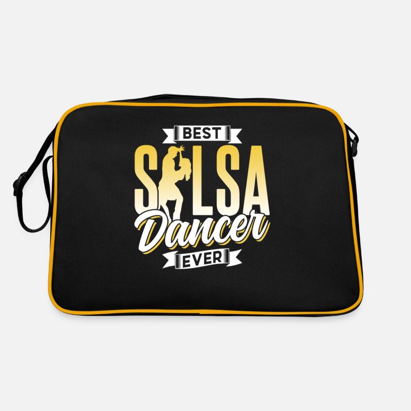 Bester Salsa Tänzer Aller Zeiten Tanzen Tanz Hobby Retro Tasche