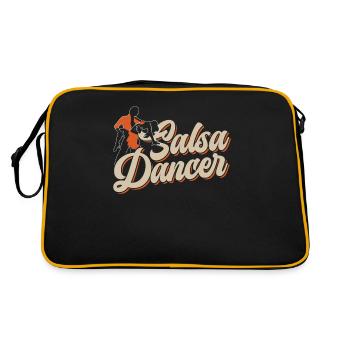 Danseur de salsa Hobby Dance Danse - Sac Retro - noir/or - Dos