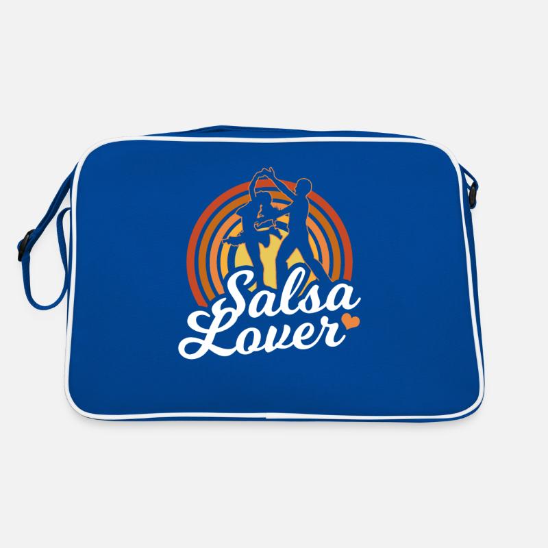 Salsa Lovers Dancing Dance Dancers Hobby Retro Bag