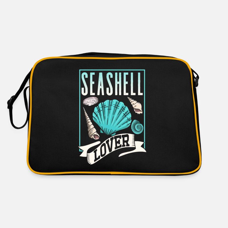 Shell Lovers Shell Collectors Collecting Shells Retro Bag
