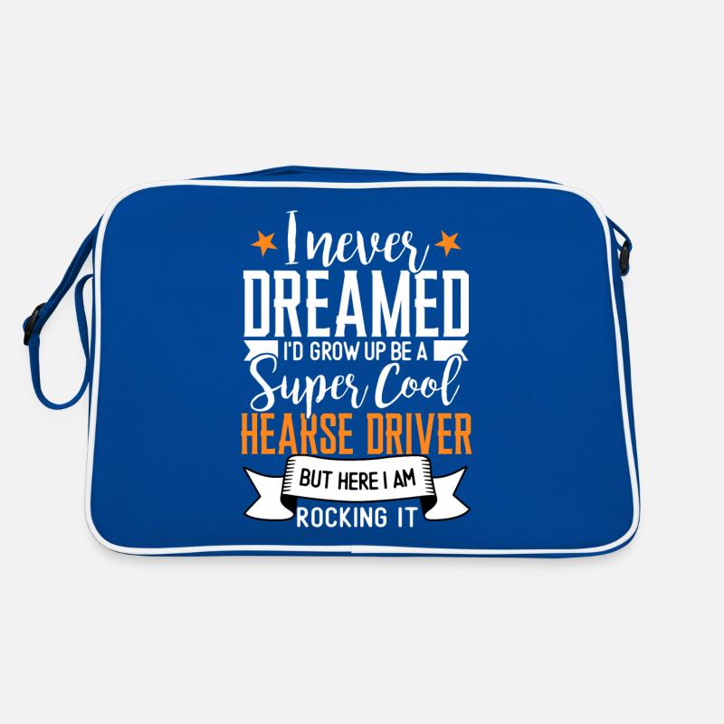 Lustiges Leichenwagenfahrer Spruch Geschenk Retro Tasche