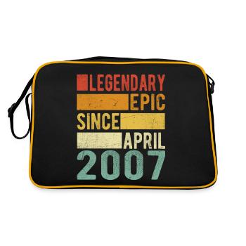 Anniversaire avril 2007 Épopée légendaire - Sac Retro - noir/or - Dos