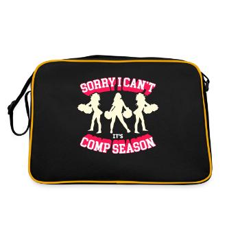 Cheerleading désolé je ne peux pas c’est de la gymnastique de compétition - Sac Retro - noir/or - Dos