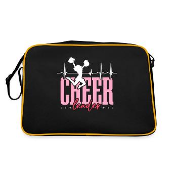 Cheerleading Cheerleader Cheer Squad Cheering - Sac Retro - noir/or - Dos