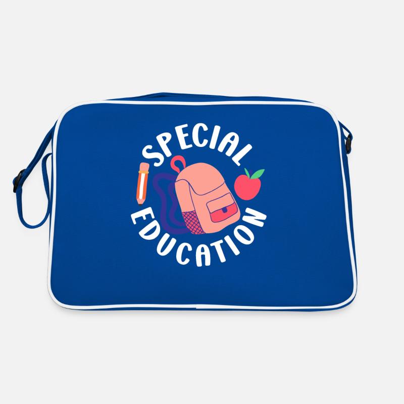 Sonderpädagogik Lehrer Beruf Sonderpädagoge Retro Tasche