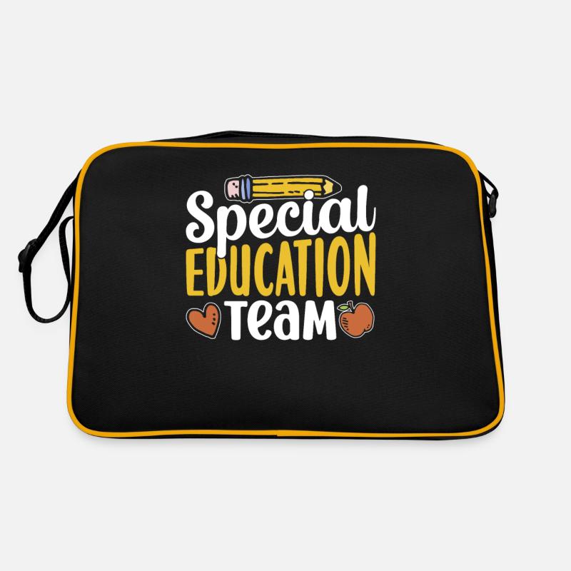 Special Education Team Teacher Profession Special Education Retro Bag