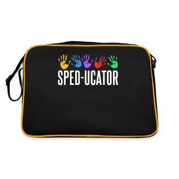 Profession accélérée Ucator Éducation spéciale Éducation spéciale Éducation spéciale - Sac Retro - noir/or - Dos
