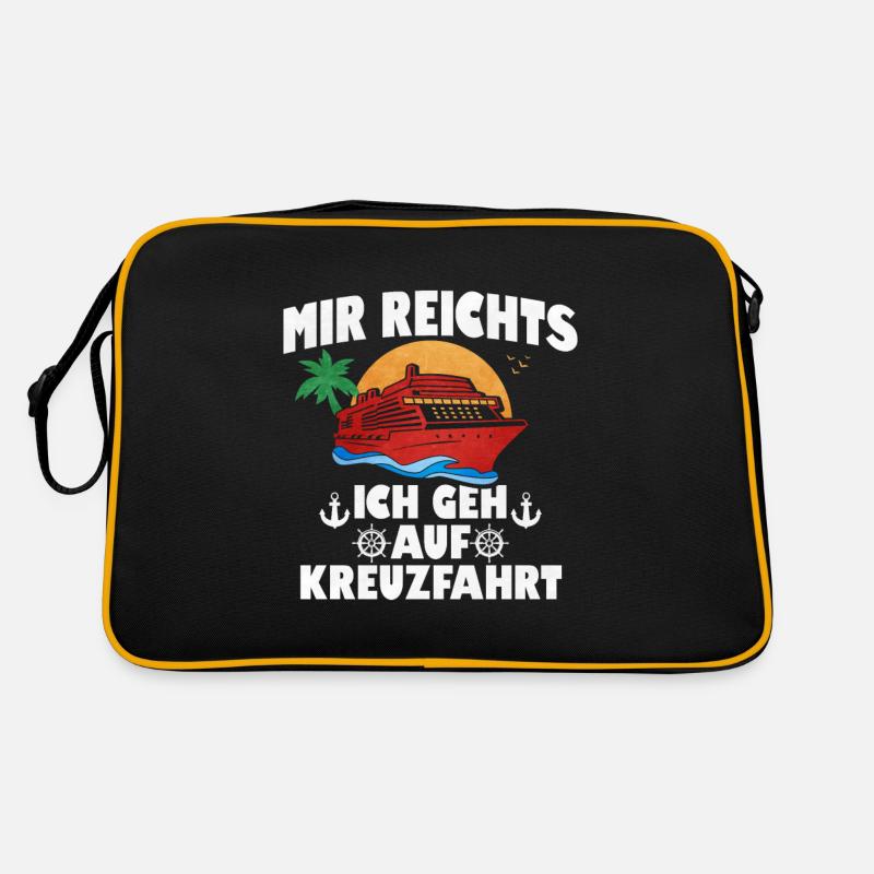 Mir Reichts Ich Geh Auf Kreuzfahrt Retro Tasche
