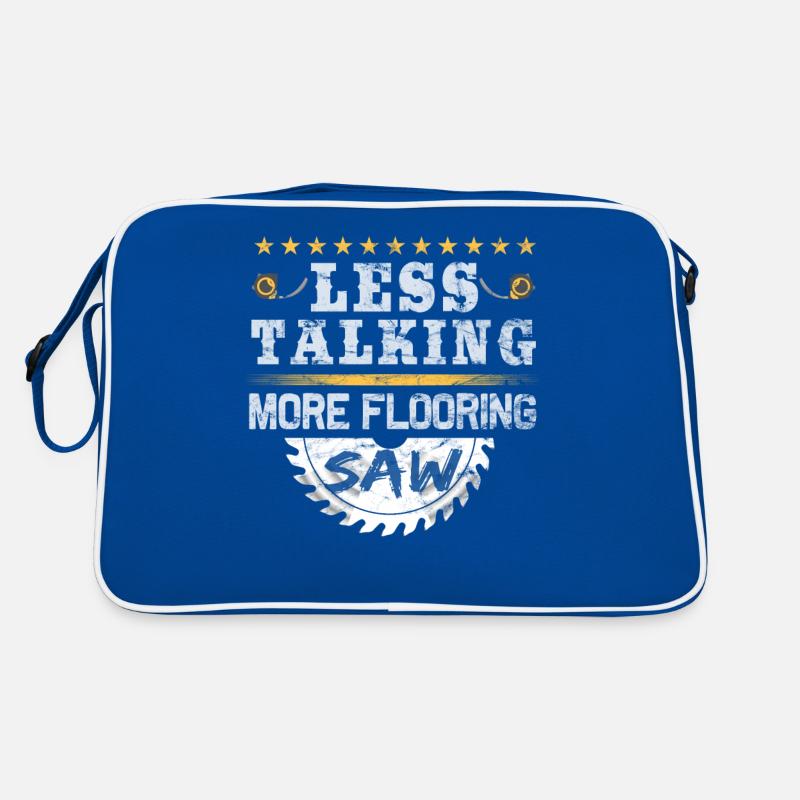 Flooring Construction Carpet Installer Retro Bag