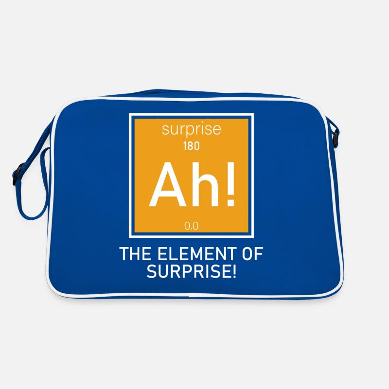 Element der Überraschung Retro Tasche
