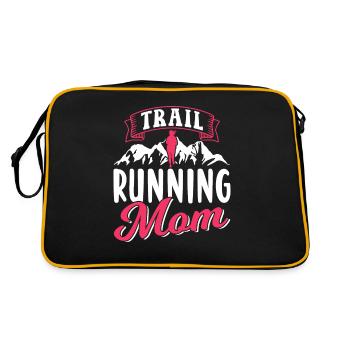 Trail Running Maman Race Runner Trail Running - Sac Retro - noir/or - Dos