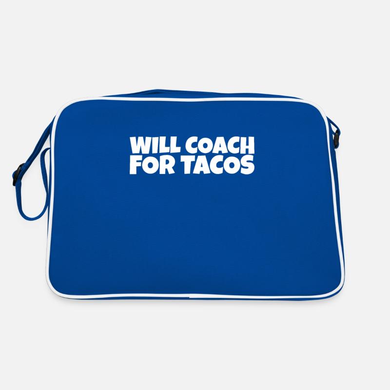 Coaching Mentor Instructeur Taco Lover Gift Sac Retro