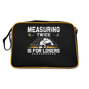 Flooring carpet installers - Retro Bag - black/gold - Back