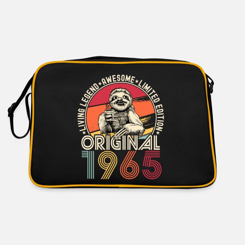 1965 Birthday vintage vintage sloth gift Retro Bag