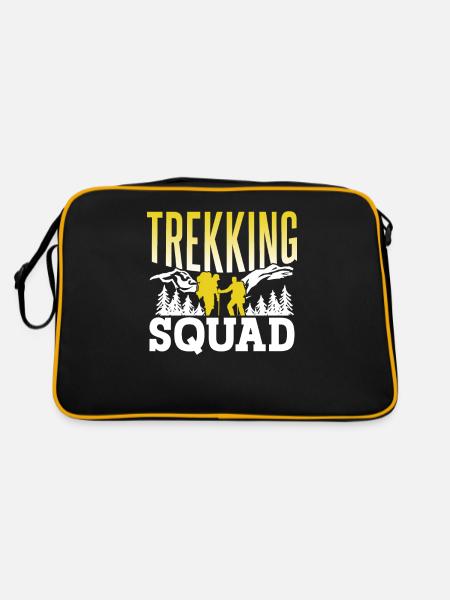 Trekking Team Randonneurs Randonneurs Randonnée - Sac Retro - noir/or - Dos