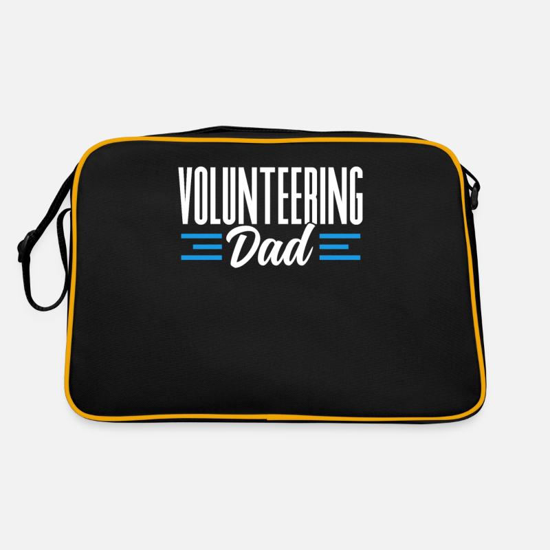 Volunteer father Voluntary Voluntary profession Retro Bag