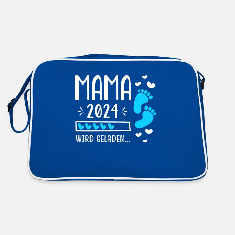 Mutter 2024 Werdende Mama Loading 2024 Retro Tasche
