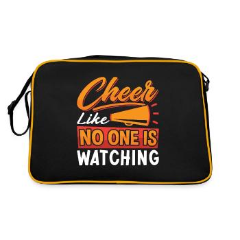 Cheerleading Cheer Like No One Is Cheer Squad - Sac Retro - noir/or - Dos