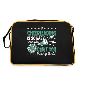 Si le cheerleading est si facile cheerleading Cheerleader d’équipe - Sac Retro - noir/or - Dos