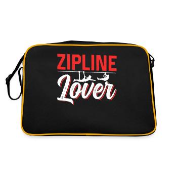 Amateurs de tyrolienne Tyrolienne Tyrolienne Sports - Sac Retro - noir/or - Dos