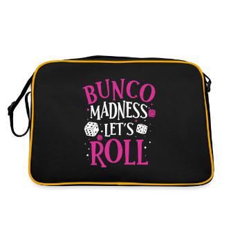 Fantastic Bunco Madness Let’s Roll pour Bunco - Sac Retro - noir/or - Dos