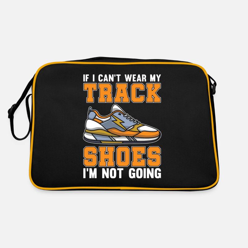 Athlétisme si je ne peux pas porter ma piste de course Sac Retro