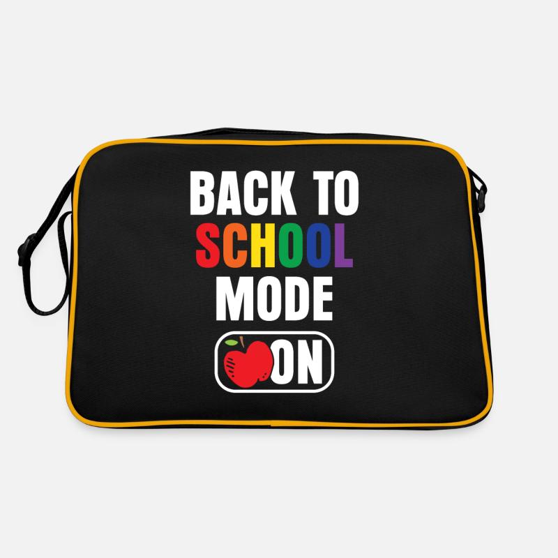 Mode de retour à l’école A École des enseignants de la rentrée scolaire Sac Retro