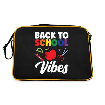 Back to School Vibes Back to School Back to School - Retro Bag - black/gold - Back