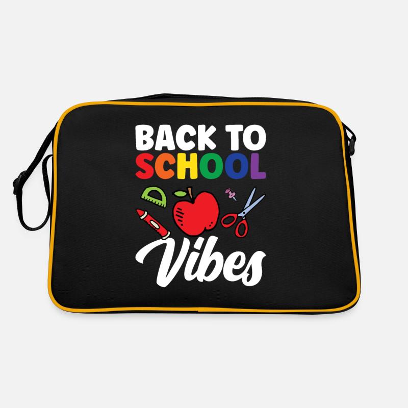 Back to School Vibes Back to School Back to School Retro Bag