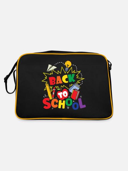 Back to School Teachers Back to School Back to School - Retro Bag - black/gold - Back
