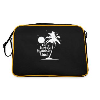 Oh douce vacances d’été Tree Palm - Sac Retro - noir/or - Dos