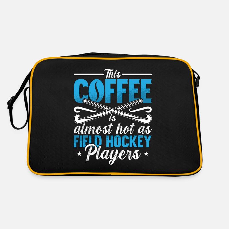 Field Hockey This Coffee Is Almost As Goalkeeper Retro Bag